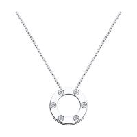 Колье из серебра с фианитами Collection