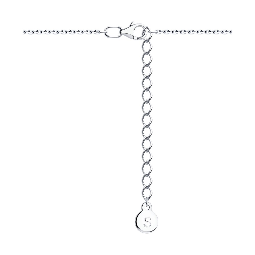 Колье из серебра с фианитами Collection