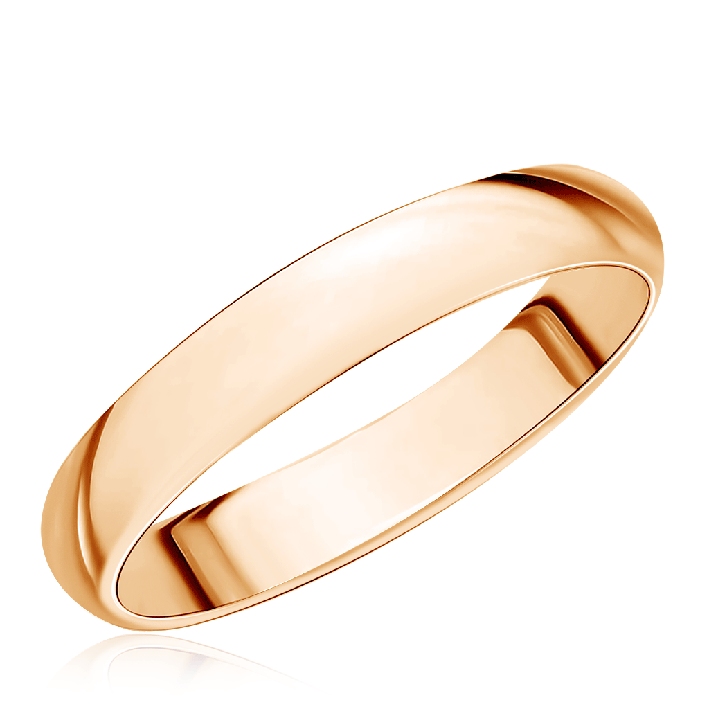 Бронницкий ювелир кольцо из красного золота 15020612