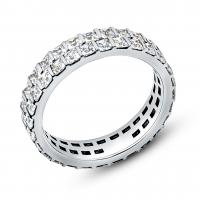 Кольцо из серебра с фианитами Sadko