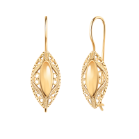 Серьги из красного золота