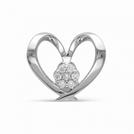 Подвес-бегунок с бриллиантами коллекции LOVE