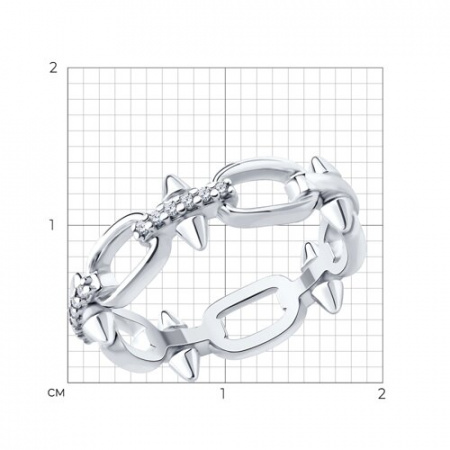 Кольцо из серебра Collection