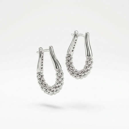 Серьги из серебра