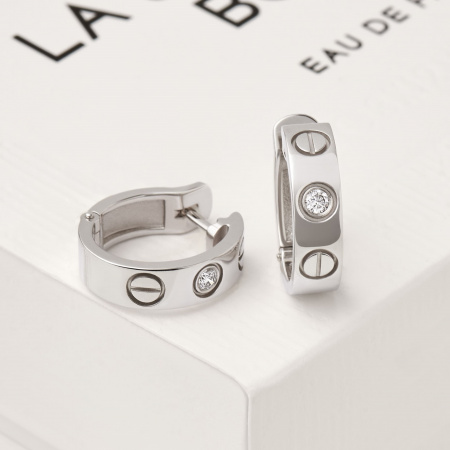 Серьги из коллекции "обручальные кольца, как стиль жизни" Collection