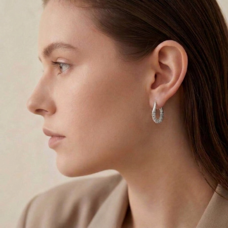 Серьги из серебра
